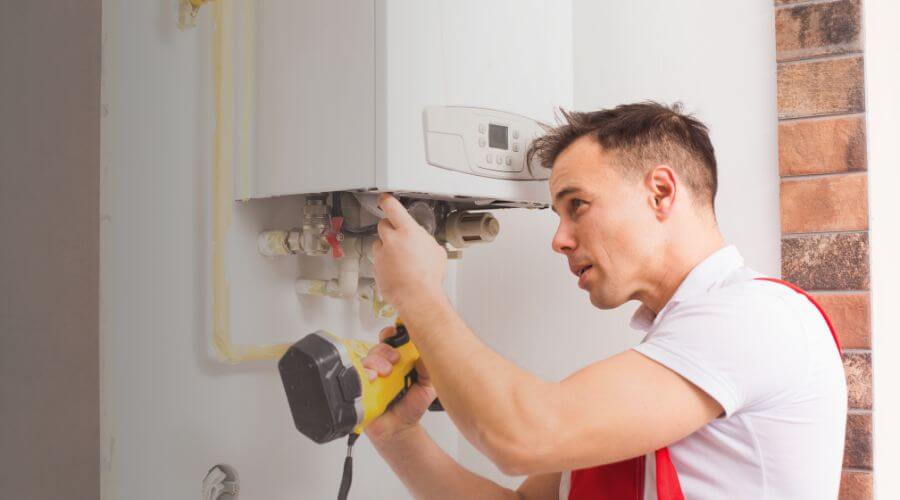 Local tankless water heater installation in Seligman, MO
